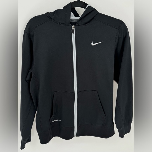 Nike Big Kids' Therma-FIT Winterized Full Zip Training Hoodie - Picture 1 of 14